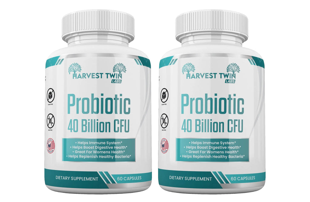 Probiotic 40 Billion CFU – Digestive Health Support Capsules
