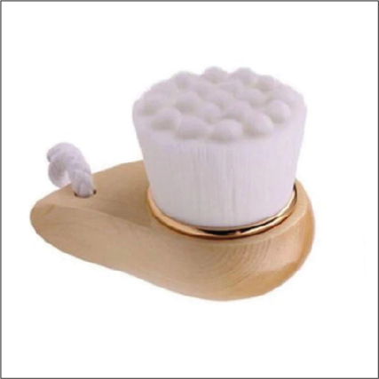Bamboo Facial Cleansing Brush – Gentle Exfoliation