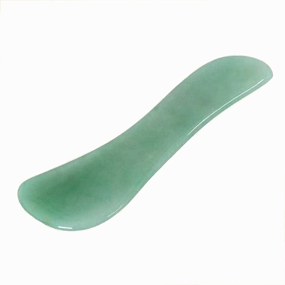 Natural Jade Gua Sha Facial Tool – Sculpt & Glow