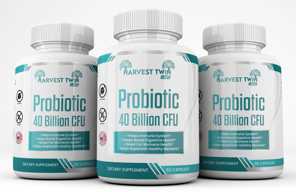 Probiotic 40 Billion CFU – Digestive Health Support Capsules