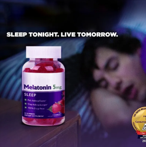 Melatonin Sleep Gummies – Restful Night & Relaxation Support
