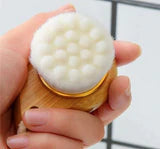 Bamboo Facial Cleansing Brush – Gentle Exfoliation