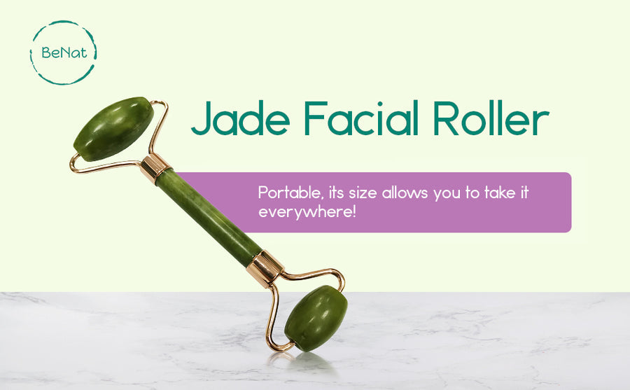 Jade Roller & Gua Sha Gift Box – Facial Sculpting Set